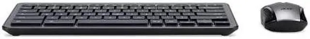 Alt view image 6 of 16 - Acer Chrome Wireless Keyboard & Mouse - AAK970 GP.ACC11.00X