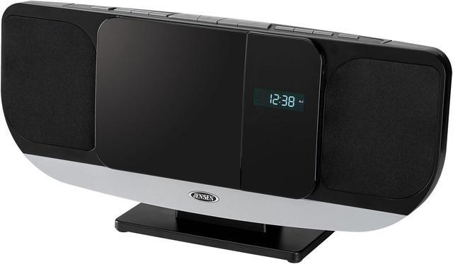 Alt view image 2 of 5 - jensen jbs-215 wall mountable bluetooth music system with mp3 cd player