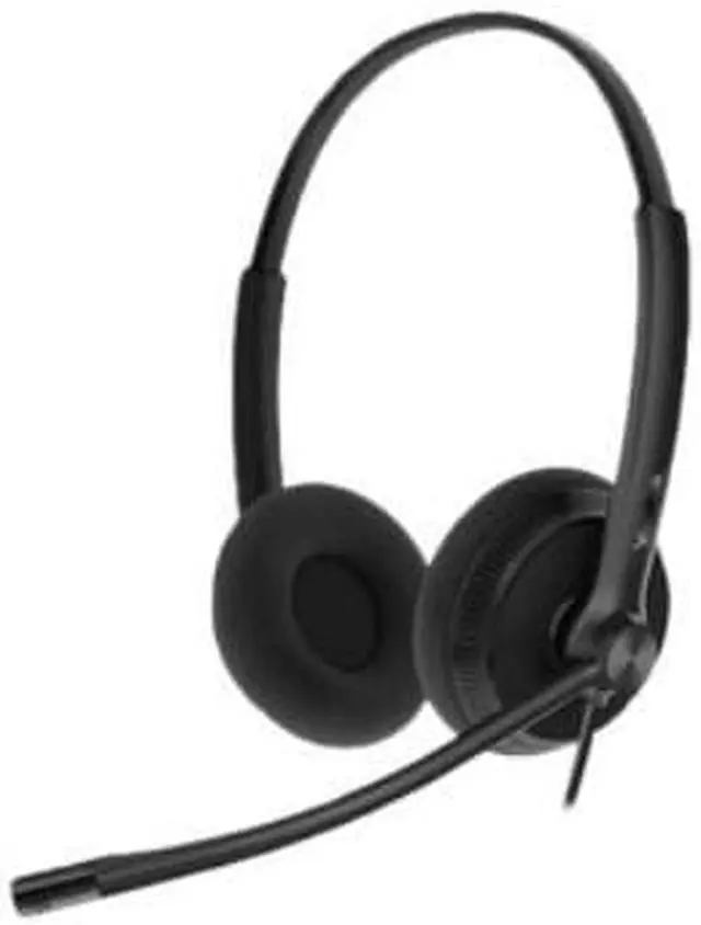 Alt view image 2 of 5 - yealink yhs34 dual lite wired headset - qd to rj9