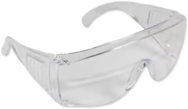 Alt view image 3 of 4 - Kimberly-Clark Professional V10 Unispec* II Safety Eyewear, Clear Lens, Polycarbonate, HC, Clear Frame - 1 EA (412-16727)