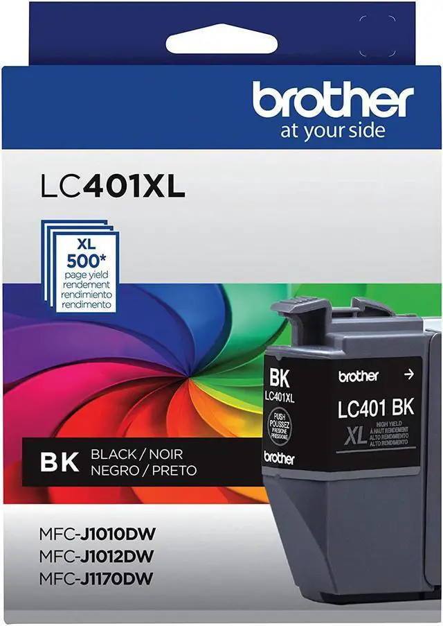Alt view image 4 of 12 - HIGH YIELD BLACK INK CARTRIDGE FOR MFC-J1010DW MFC-J1170DW
