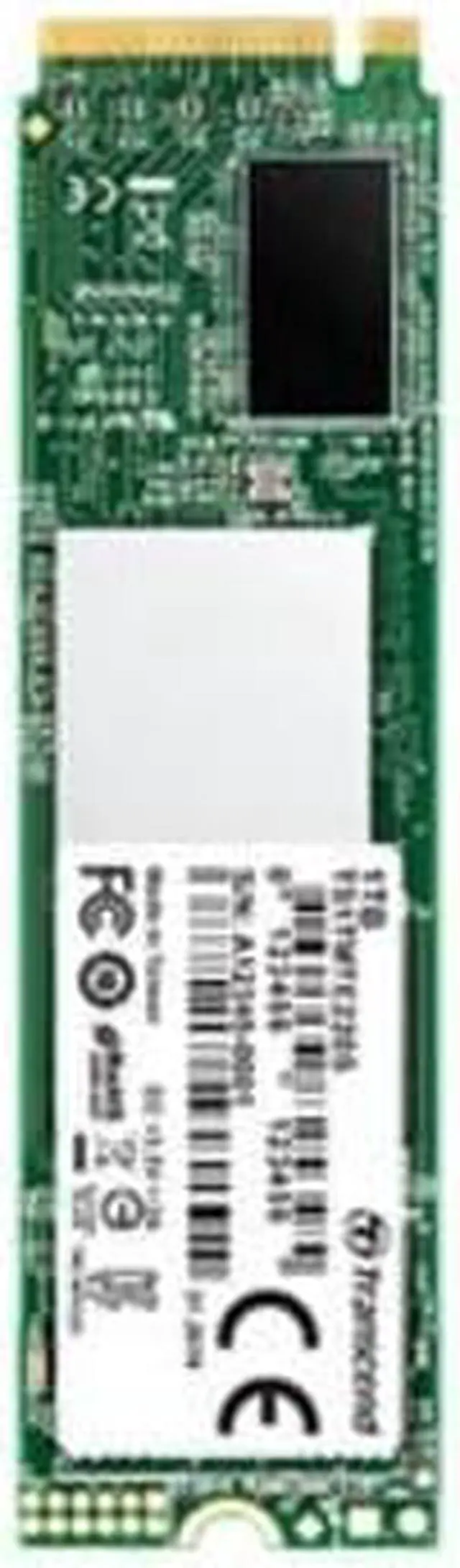 Alt view image 15 of 17 - Transcend 220S 256GB NVMe PCIe 3.0 x4 Double-sided M.2 2280 Internal Solid State Disk TS256GMTE220S