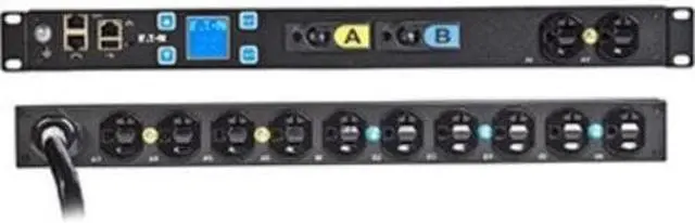 Alt view image 4 of 5 - Eaton ePDU Metered EMIT03-10 12-Outlet PDU