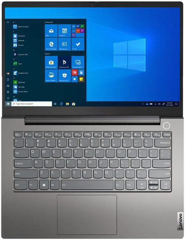 Alt view image 3 of 14 - Lenovo ThinkBook 14 G3 ACL 21A200LWUS 14" Notebook - Full HD - 1920 x 1080 - AMD Ryzen 5 5500U Hexa-core (6 Core) 2.10 GHz - 16 GB RAM - 256 GB SSD - Mineral Gray - AMD Chip - Windows 11 Pro - AM