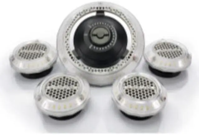 Alt view image 7 of 7 - STKR Concepts MPI - Multi-Point Illumination - 7500 Lumen Motion Activated Ceiling Light For Garage / Attic / Basement / Home