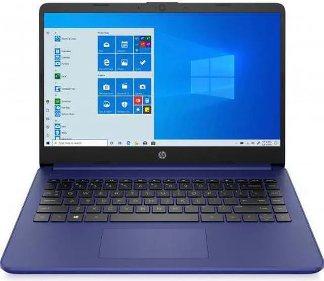 Alt view image 10 of 20 - HP 14 Series 14" Touchscreen Laptop - Intel Celeron N4020 - 4GB RAM - 64GB eMMC - Windows 10 Home in S mode- Indigo Blue  14-dq0050nr (47X80UA#ABA)