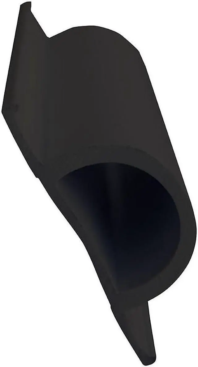 Alt view image 4 of 8 - Dock Edge + D PVC Profile Dock Guard Black 16'