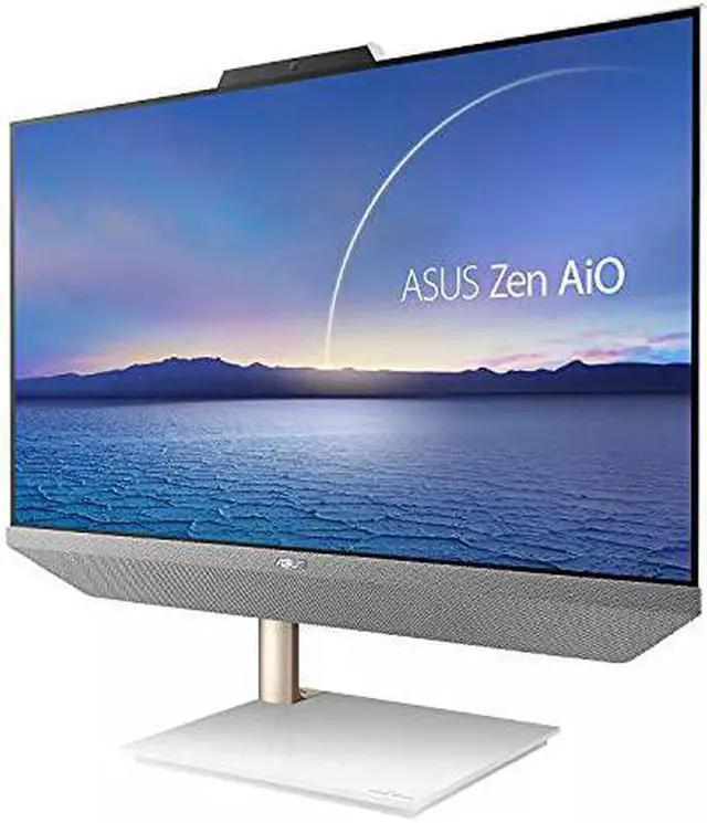 Alt view image 11 of 20 - ASUS Zen AiO 24, 23.8" FHD Touchscreen Display, AMD Ryzen 5 5500U Processor, 8GB DDR4 RAM, 512GB SSD, Windows 10 Home, Kensington Lock, Wireless Keyboard and Mouse Included, M5401WUA-DS503T