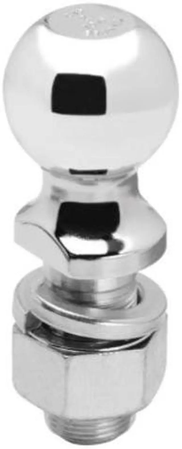 Alt view image 3 of 3 - RV Truck 2-5/16" Hitch Ball- Motorhome Trailer Chrome Ball Mount