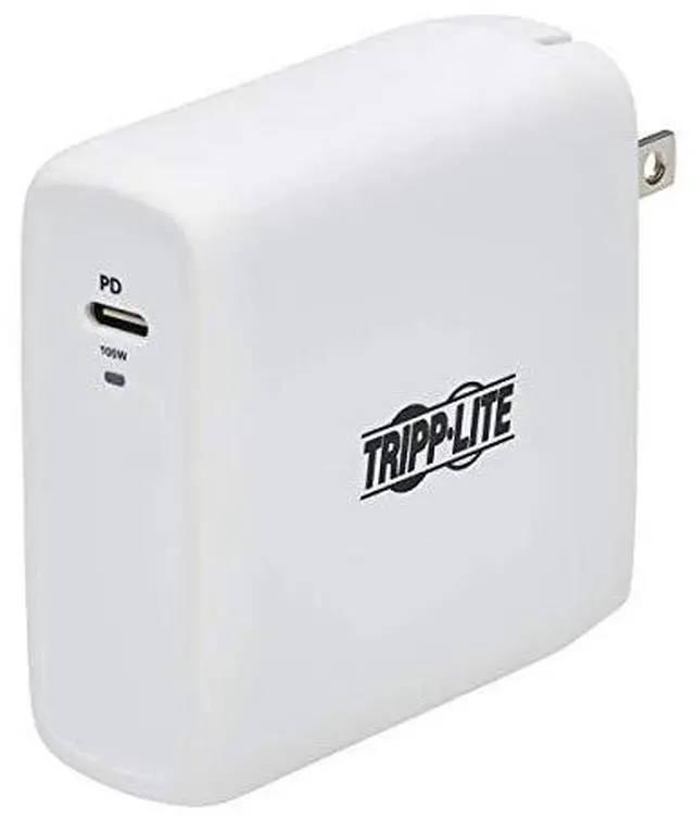 Alt view image 9 of 17 - Tripp Lite Compact 1-Port USB-C Wall Charger White U280W01100C1G