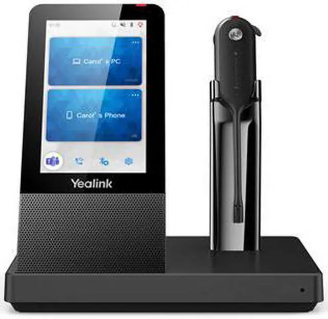 Alt view image 7 of 15 - yealink wh67 convertible uc wireless noise canceling headset - this workstation works with usb enabled computers, deskphones, softphones and can connect to cell phones with bluetooth connectivity