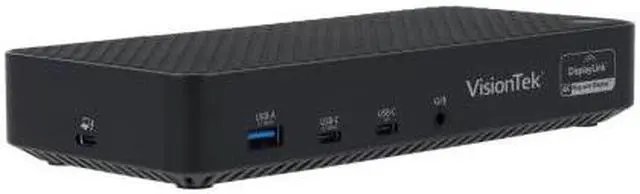 Alt view image 7 of 20 - VisionTek VT7000 Universal USB-C Docking Station 3X 4K Displays with 100W Power Delivery  3X USB-A, 2X USB-C for Windows, Chromebook and Mac, Including M1 and M1 Pro - 901468
