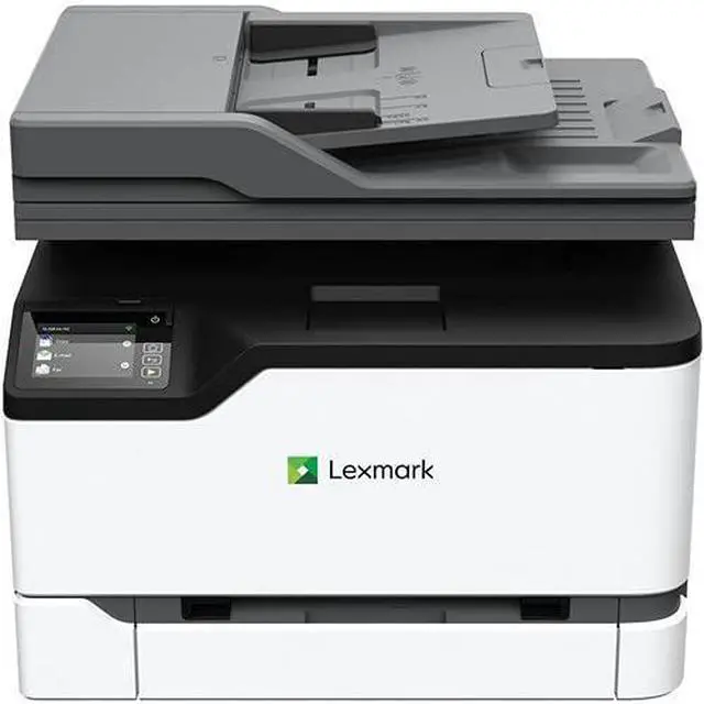 Alt view image 10 of 20 - Lexmark GO Line MC300 MC3224i Wireless Laser Multifunction Printer - Color - Copier/Printer/Scanner - 24 ppm Mono/24 ppm Color Print - 2400 x 600 dpi Print - Automatic Duplex Print - Upto 30000 Pages