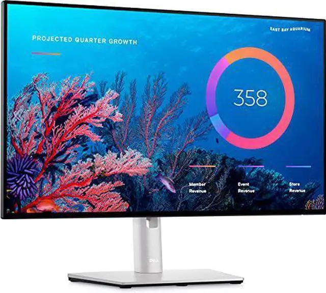 Alt view image 17 of 20 - Dell UltraSharp U2422HE 24" (23.8" Viewable) Full HD 1920 x 1080 60 Hz HDMI, DisplayPort, USB IPS Monitor