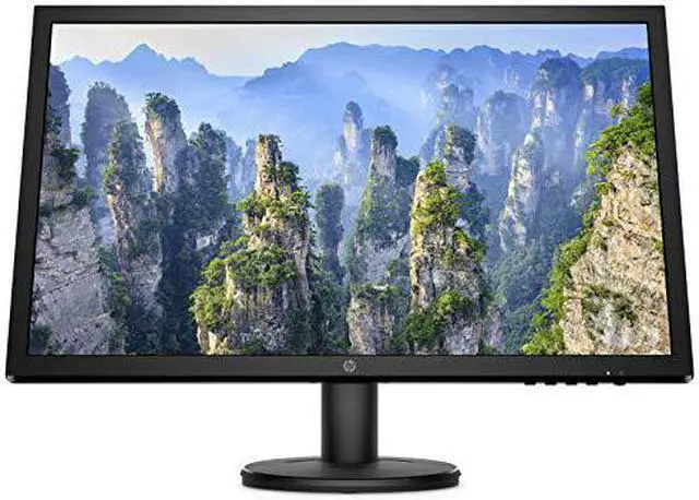 Alt view image 17 of 20 - HP V24 24" FHD 75Hz Monitor Black - 1920 x 1080 Full HD Display @ 75Hz - AMD FreeSync Technology - 1ms Response Time - Twisted Nematic Panel (TN) - Anti-glare panel w/ Low Blue Light Mode