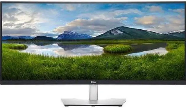 Main image of Dell 34" 60 Hz IPS WQHD IPS Monitor 8 ms (gray-to-gray normal); 5 ms (gray-to-gray fast) HDMI, DisplayPort, USB Curved P3421WN