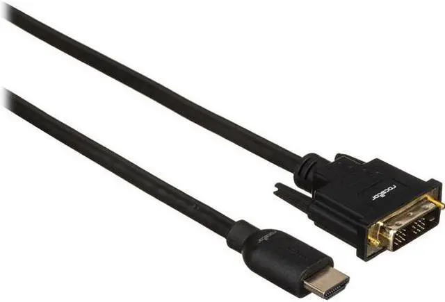 Alt view image 2 of 3 - ROCSTOR 3FT HDMI TO DVI-D CABLE - M/M SUPPORTS UP TO 1920 X 1200 - BLACK