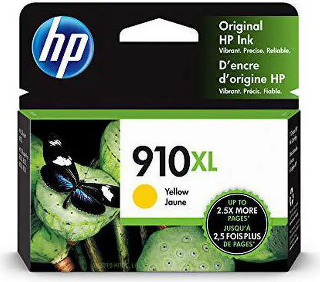 Alt view image 8 of 19 - HP 910XL High Yield Yellow Original Ink Cartridge, ~825 pages, 3YL64AN#140