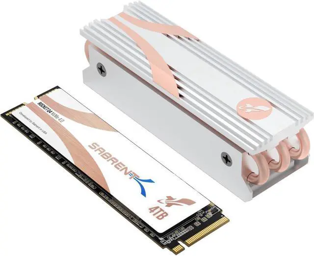 Alt view image 14 of 14 - SABRENT 4TB Rocket Q4 NVMe PCIe 4.0 M.2 2280 Internal SSD Maximum Performance Solid State Drive with Heatsink | R/W 4900/3500 MB/s (SB-RKTQ4-HTSS-4TB)