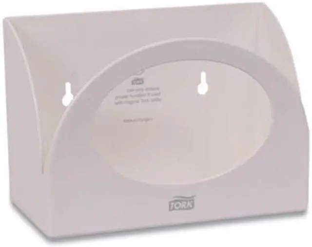 Alt view image 3 of 4 - Essity Small Bracket Wiper Dispenser, 8.42 x 4.22 x 5.74, White