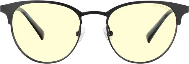 Alt view image 11 of 11 - Gunnar Apex, Protective Computer Glasses with Gunnar Focus, Onyx/Navy Frames, Amber Lens, 65% Blue Light and 100% UV Protection, APX-11501