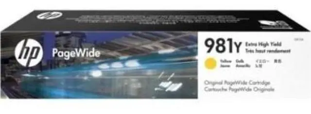 Alt view image 10 of 20 - HP 981Y Extra High Yield Ink Cartridge - Yellow