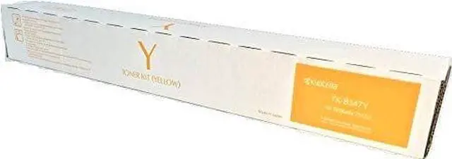 Alt view image 8 of 8 - Kyocera KYOTK8347Y Yellow Toner Cartridge - 12000 Pages
