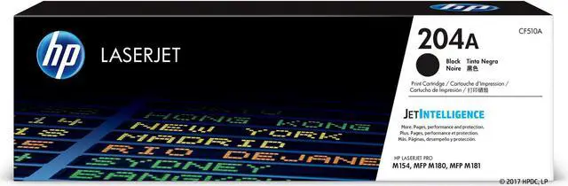 Alt view image 8 of 20 - HP 204A LaserJet Toner Cartridge - Black