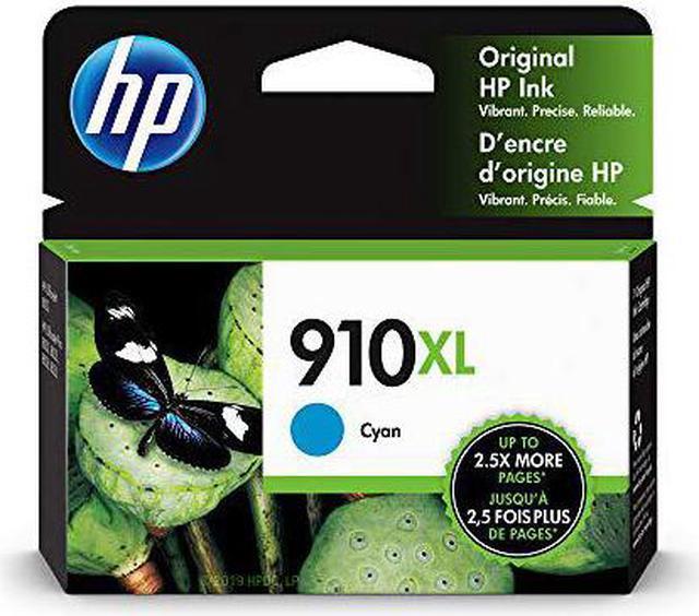 Alt view image 11 of 18 - HP 910XL High Yield Cyan Original Ink Cartridge, ~825 pages, 3YL62AN#140