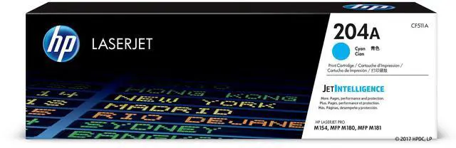 Alt view image 11 of 20 - HP 204A LaserJet Toner Cartridge - Cyan