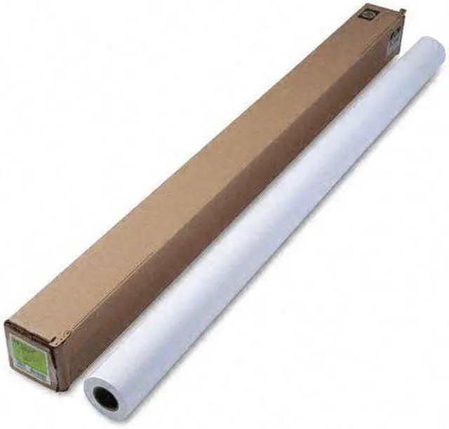 Alt view image 8 of 9 - Hp Designjet Inkjet Large Format Paper 35 lbs. 60" x 100 ft White C6977C