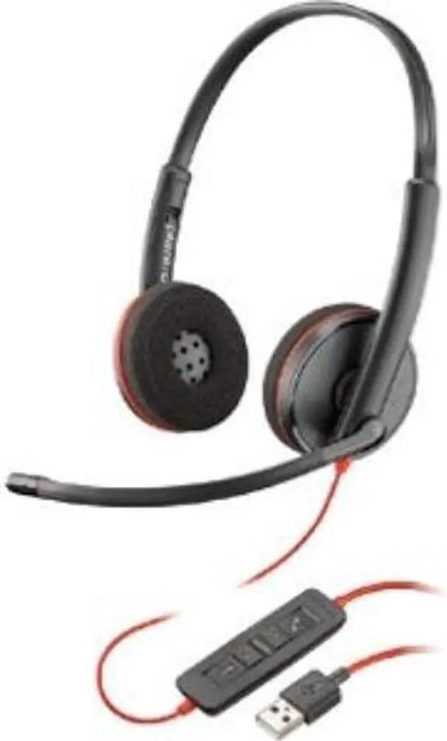 Alt view image 2 of 5 - Plantronics 209749-104 Blackwire, C3220 USB-C Black