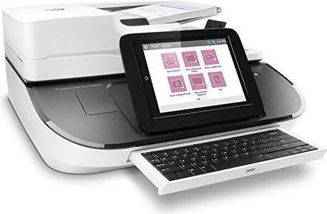 Alt view image 7 of 11 - HP Digital Sender Flow 8500 Fn2 Document Scanner Document Scanner