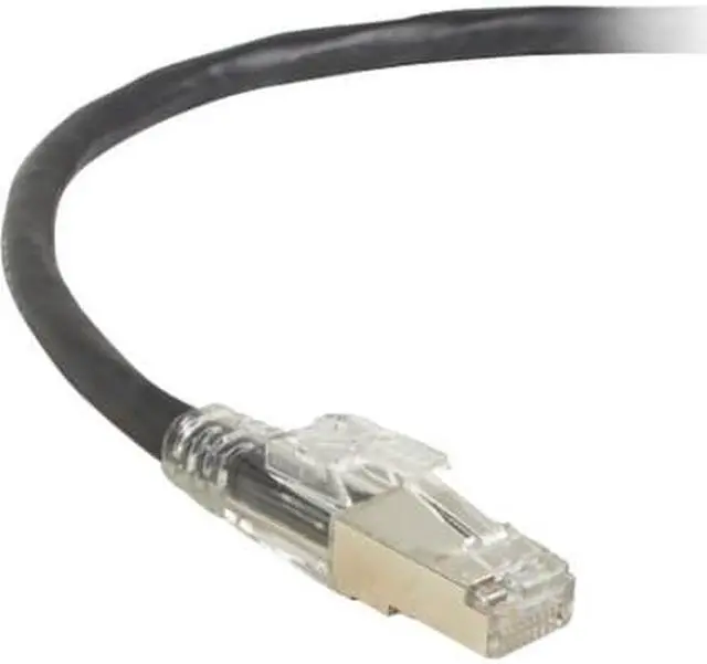 Alt view image 3 of 5 - Black Box GigaTrue 3 Cat.6a U/FTP Patch Network Cable C6APC80SBK15