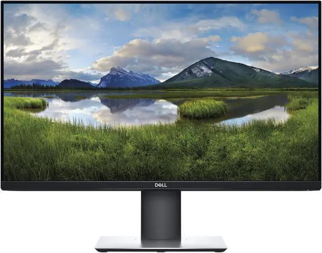 Alt view image 3 of 7 - Dell P2719H 27-inch Full HD Monitor - 1920 x 1080 at 60Hz, 5ms (Fast) Gray-to-Gray Response Time, 16.7 Million Colors - Black