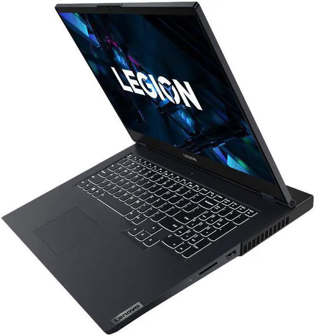 Alt view image 8 of 11 - Lenovo Legion 5 17.3" 144Hz Gaming Laptop Intel Core i7-11800H 8GB RAM 1TB SSD RTX 3050 Ti 4GB GDDR6 - 11th Gen i7-11800H Octa-core - NVIDIA GeForce RTX 3050 Ti 4GB GDDR6 - 144 Hz Refresh Rate -