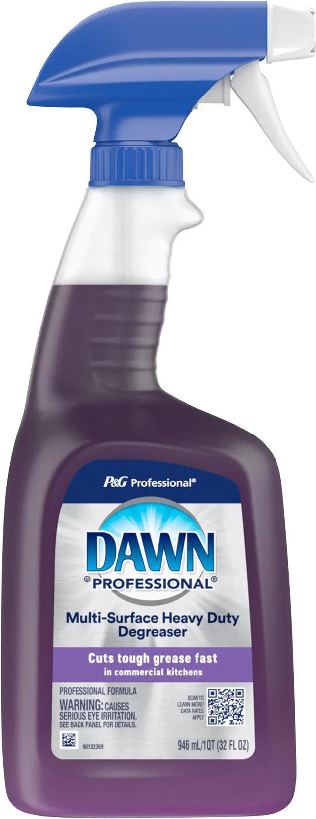 Alt view image 3 of 8 - Dawn Multi-Surface Heavy Duty Degreaser Fresh Scent 32 oz Spray 6/Carton 02371