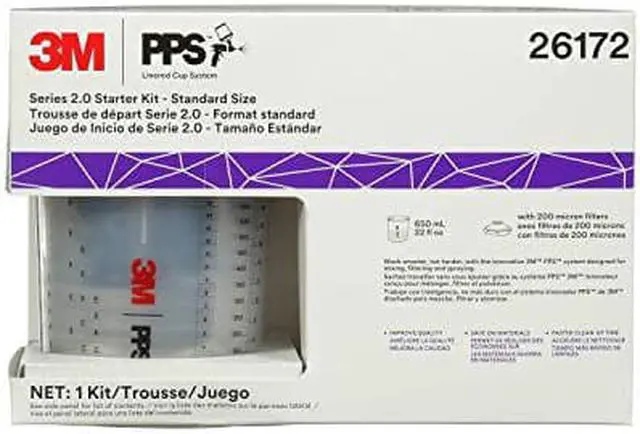 Alt view image 3 of 3 - 3M 26172 Spray Cup System Kit,22 fl. oz.