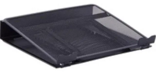 Alt view image 3 of 3 - Lorell Laptop Stand, Steel Mesh, 13"x11-1/12"x3-1/2" , Black (LLR80620)