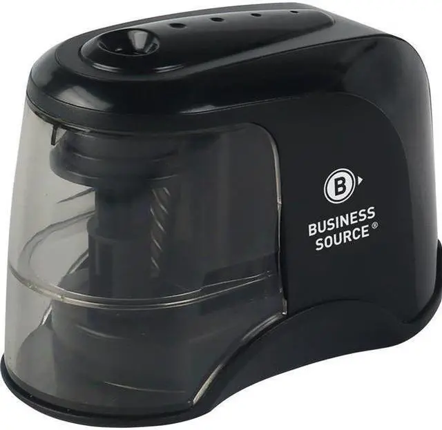 Alt view image 3 of 4 - Business Source Electric Pencil Sharpener, 6.3" Long, Black, Each (BSN02870)