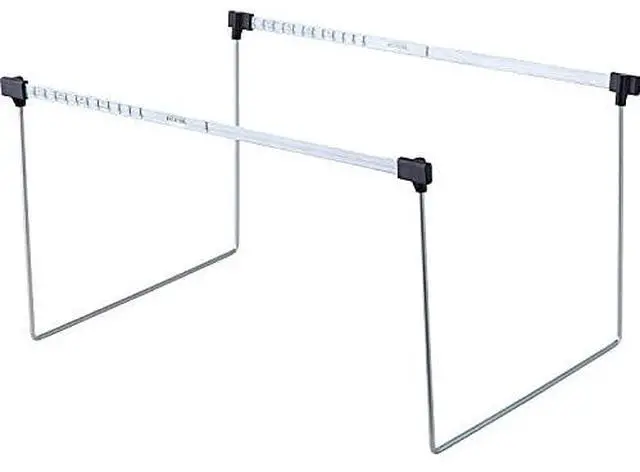 Alt view image 3 of 3 - Business Source Hanging File Folder Frames, Letter, SS, 2/BX (BSN18302)