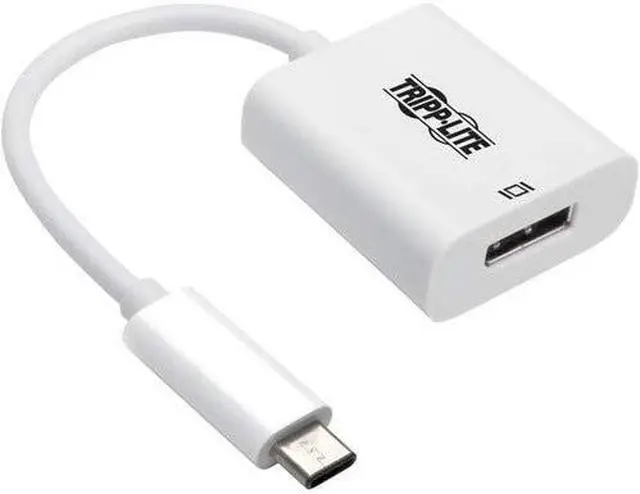 Alt view image 8 of 10 - Tripp Lite U444-06N-DP8W DisplayPort/USB-C A/V Adapter U44406NDP8W