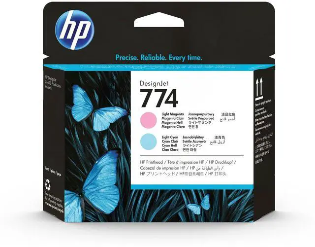 Alt view image 10 of 14 - 774 LT MAGENTA/CYAN PRINTHEAD