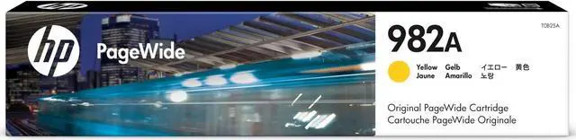 Alt view image 14 of 20 - HP 982A (T0B25A) Yellow Original PageWide Cartridge