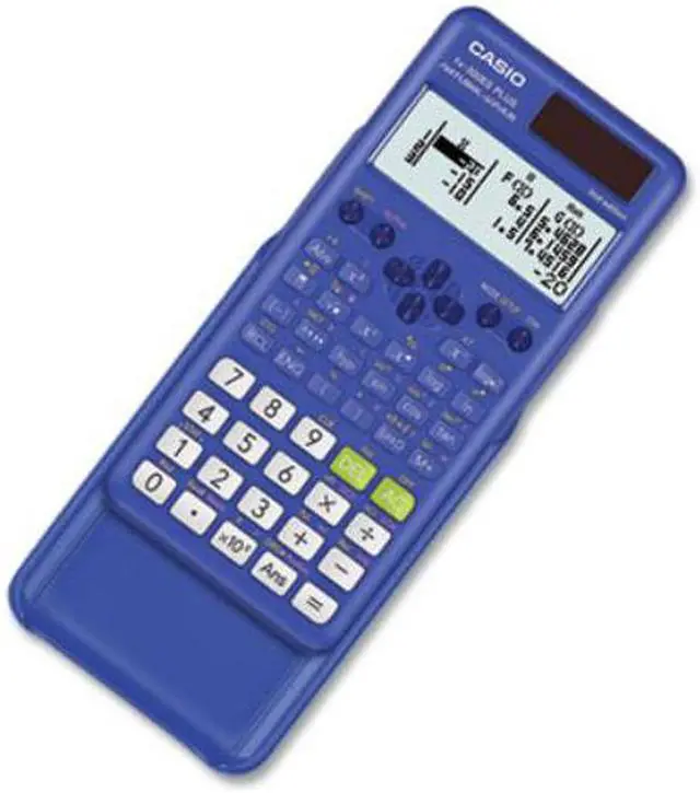 Alt view image 5 of 10 - New Casio Fx-300Espls2 Blue Scientific Calculator