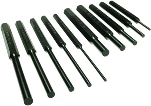 Alt view image 4 of 4 - MAYHEW 61511 Drive Pin Punch Set,10 Pieces,Steel