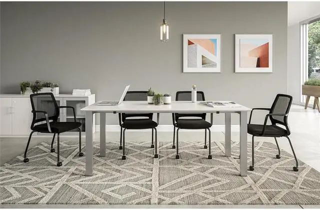 Alt view image 3 of 5 - New Safco Products Medina Extended-Height Office Chair, Black