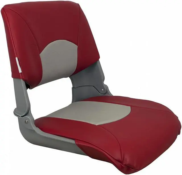 Alt view image 2 of 6 - SPRINGFIELD SKIPPER STANDARD SEAT FOLD DOWN GRAY/RED