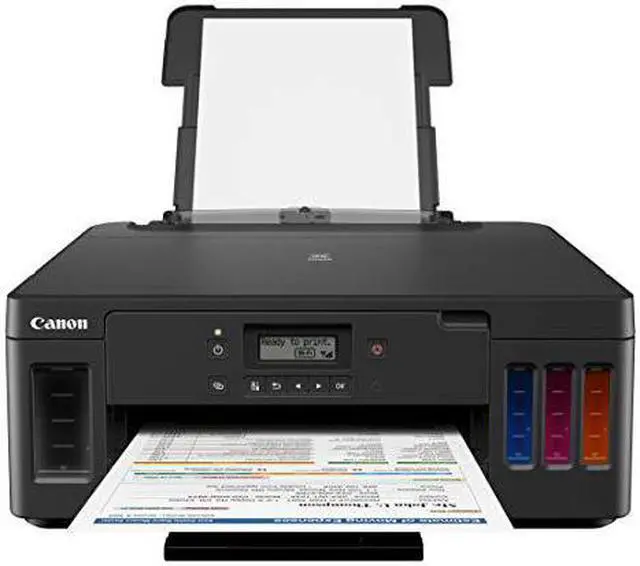 Alt view image 5 of 20 - Canon PIXMA G5020 Wireless MegaTank Single Function SuperTank Printer