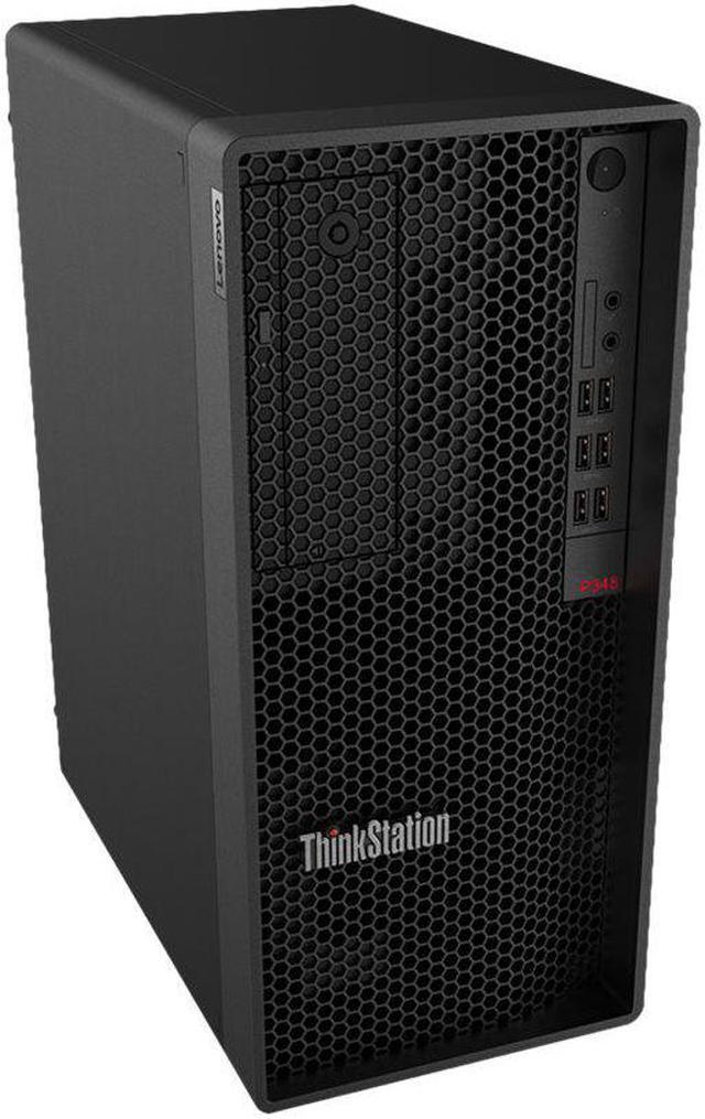 Alt view image 7 of 12 - Lenovo ThinkStation P348 30EQ0219US Workstation - 1 x Intel Core i7 Octa-core (8 Core) i7-11700 11th Gen 2.50 GHz - 16 GB DDR4 SDRAM RAM - 512 GB SSD - Tower - Intel B560 Chip - Windows 10 Pro 64-bit